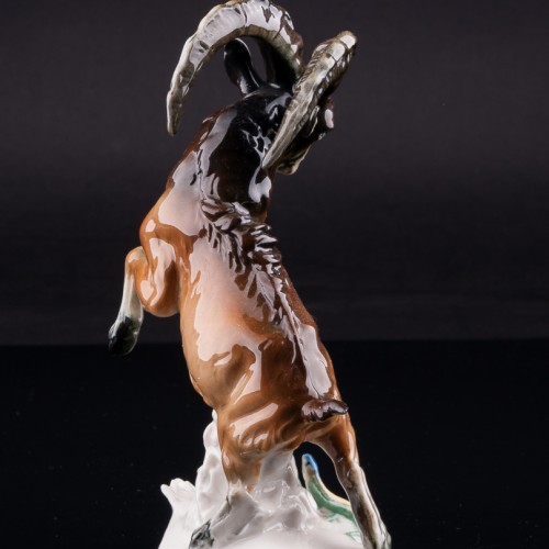 Горный козёл с ящерицей, Karl Ens, Германия, 1950 гг