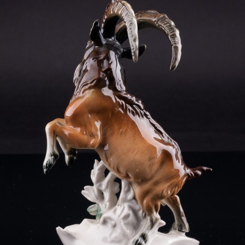 Горный козёл с ящерицей, Karl Ens, Германия, 1950 гг