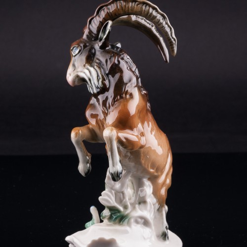 Горный козёл с ящерицей, Karl Ens, Германия, 1950 гг