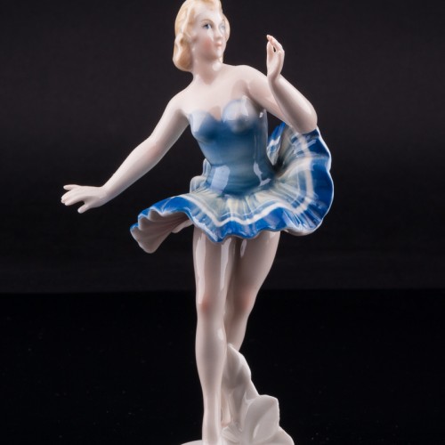 Балерина в голубой пачке, Karl Ens, Германия, 1920-30 гг