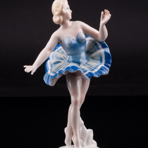 Балерина в голубой пачке, Karl Ens, Германия, 1920-30 гг