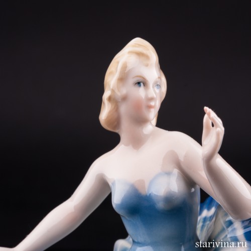 Балерина в голубой пачке, Karl Ens, Германия, 1920-30 гг