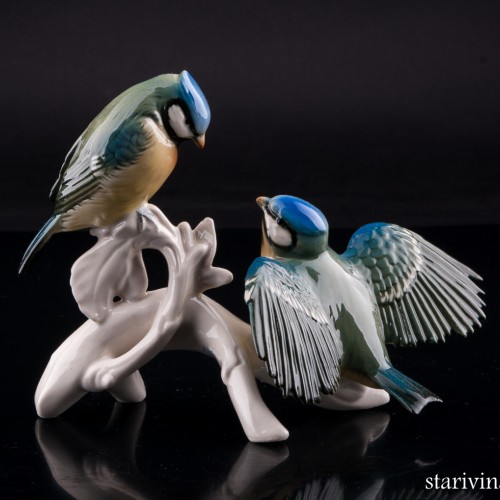 Две лазоревки, Karl Ens, Германия, 1950 гг