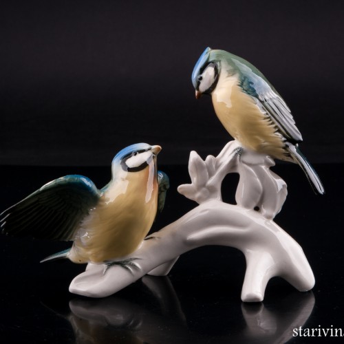 Две лазоревки, Karl Ens, Германия, 1950 гг