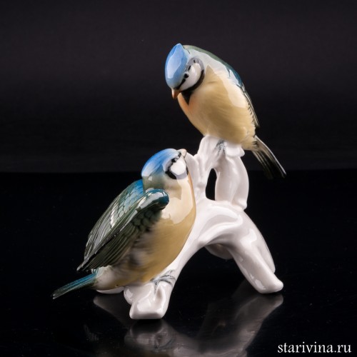 Две лазоревки, Karl Ens, Германия, 1950 гг