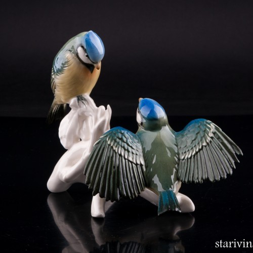 Две лазоревки, Karl Ens, Германия, 1950 гг