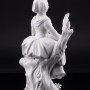 Фарфорвая статуэтка Девушка с колесной лирой, Дрезден, Германия, пер. пол. 20 в.