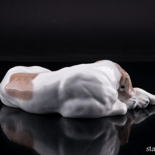 Лежащий поинтер, Royal Copenhagen, Дания, вт. пол. 20 в