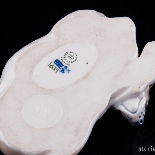 Лежащий поинтер, Royal Copenhagen, Дания, вт. пол. 20 в