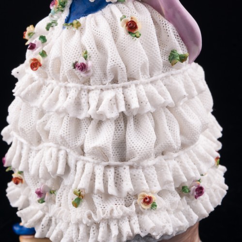 Танцующая дама, кружевная, Volkstedt, Германия, до 1935 г