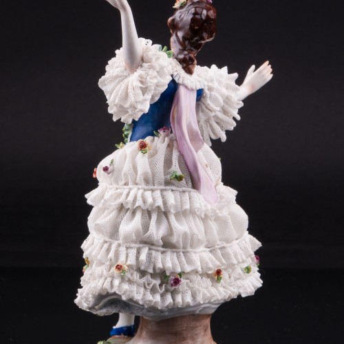 Танцующая дама, кружевная, Volkstedt, Германия, до 1935 г