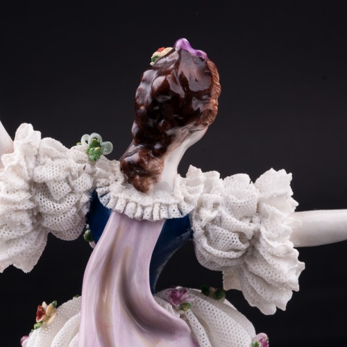 Танцующая дама, кружевная, Volkstedt, Германия, до 1935 г