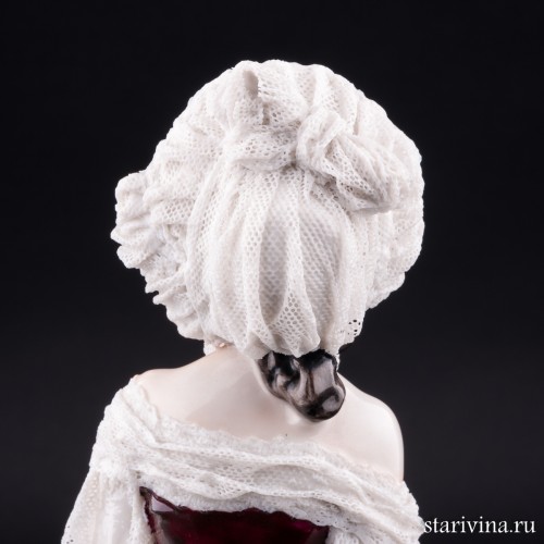 Вера Фокина в балете Карнавал, кружевная, Volkstedt, Германия, до 1935 г