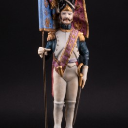 Солдат со знаменем, Capodimonte, Италия, сер. 20 в