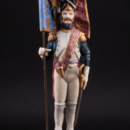 Солдат со знаменем, Capodimonte, Италия, сер. 20 в