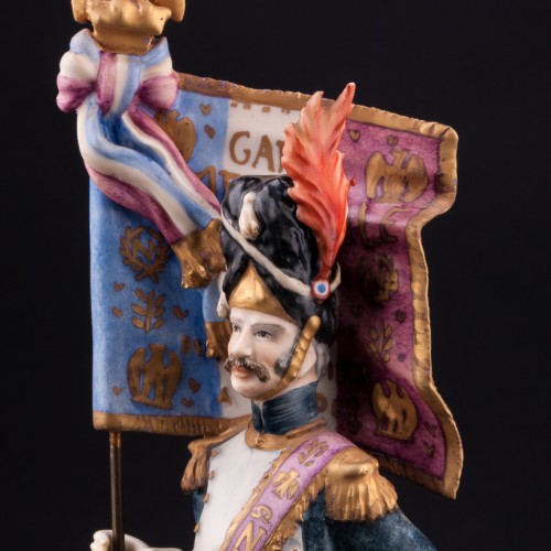 Солдат со знаменем, Capodimonte, Италия, сер. 20 в