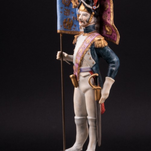 Солдат со знаменем, Capodimonte, Италия, сер. 20 в