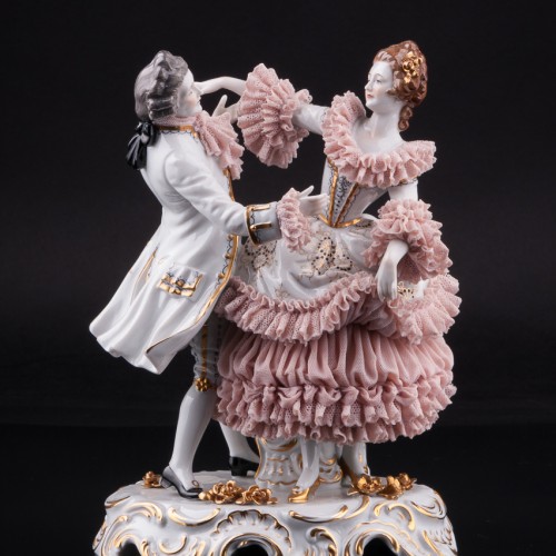 Танцующая пара, Muller & Co, Германия, пер. пол. 20 в