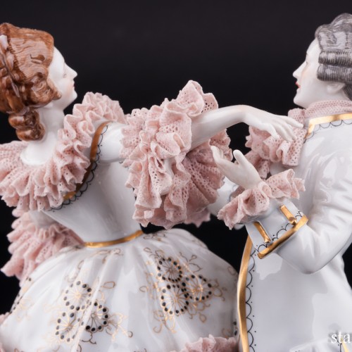 Танцующая пара, Muller & Co, Германия, пер. пол. 20 в