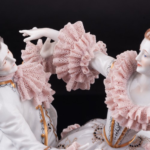 Танцующая пара, Muller & Co, Германия, пер. пол. 20 в