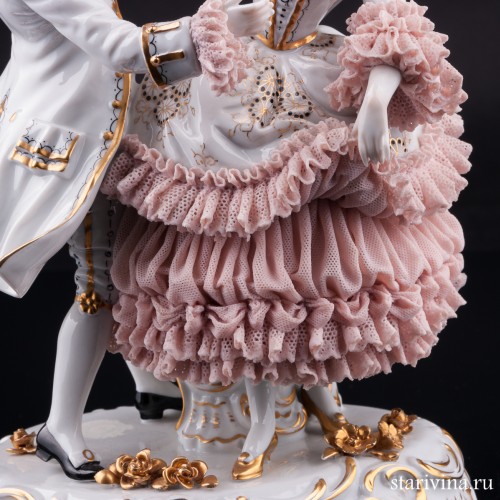 Танцующая пара, Muller & Co, Германия, пер. пол. 20 в