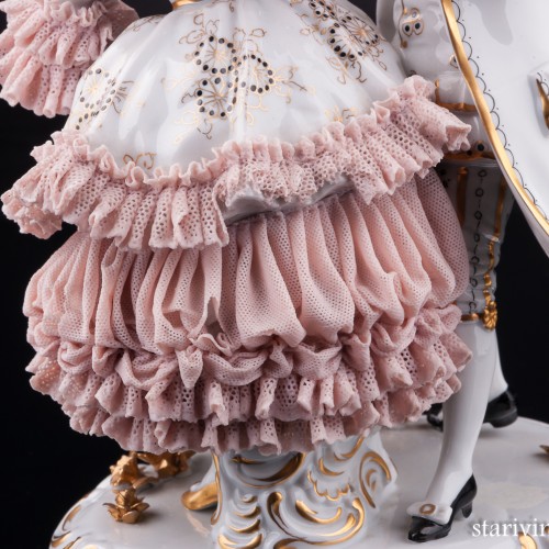 Танцующая пара, Muller & Co, Германия, пер. пол. 20 в