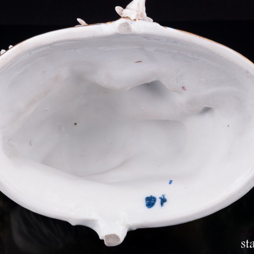 Пара с овечками, кружевная, E. A. Muller, Германия, нач. 20 в