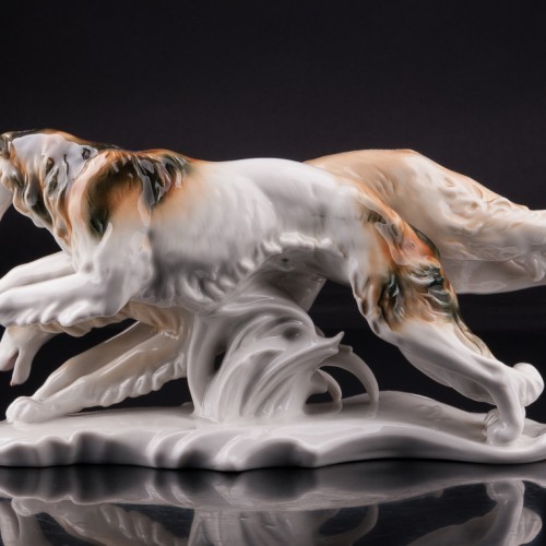 Бегущие борзые, Karl Ens, Германия, 1940-50 гг