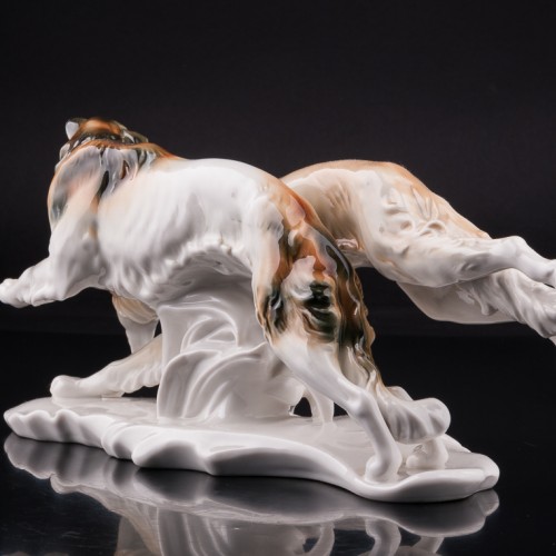 Бегущие борзые, Karl Ens, Германия, 1940-50 гг