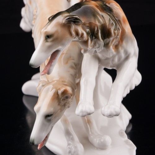 Бегущие борзые, Karl Ens, Германия, 1940-50 гг