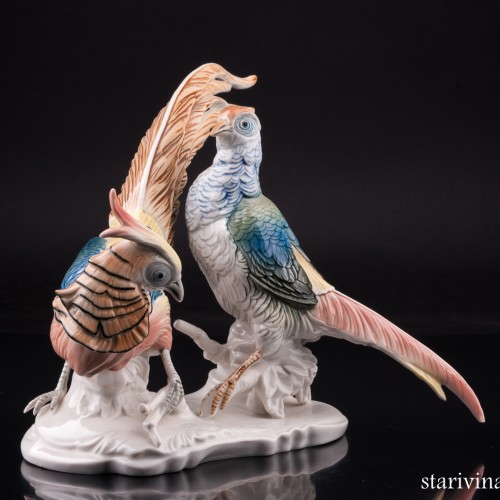 Два фазана, Karl Ens, Германия, сер. 20 в