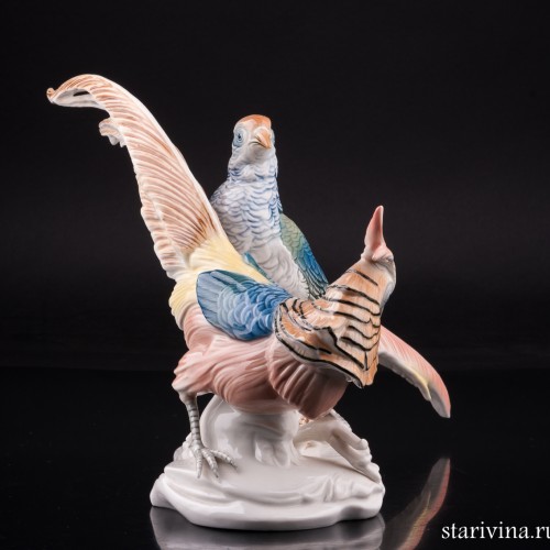 Два фазана, Karl Ens, Германия, сер. 20 в