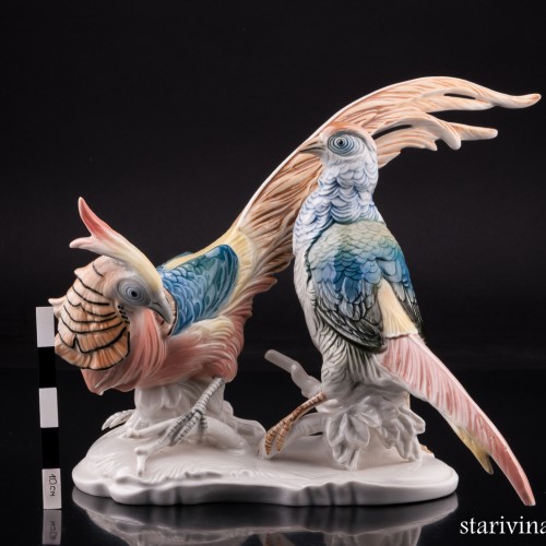 Два фазана, Karl Ens, Германия, сер. 20 в