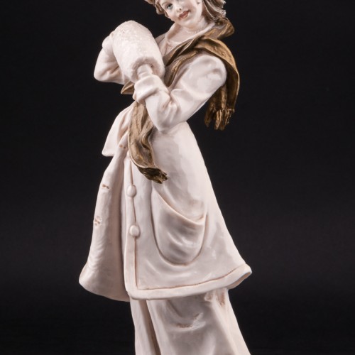 Девушка с муфтой, Bruno Merli, Италия, 1981 г