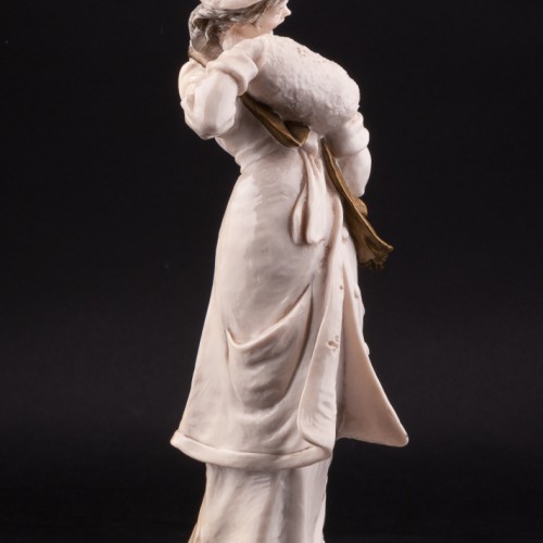 Девушка с муфтой, Bruno Merli, Италия, 1981 г