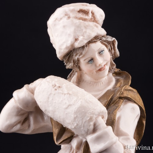 Девушка с муфтой, Bruno Merli, Италия, 1981 г