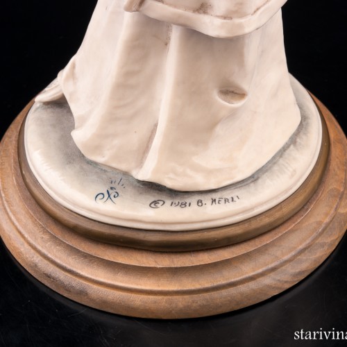 Девушка с муфтой, Bruno Merli, Италия, 1981 г