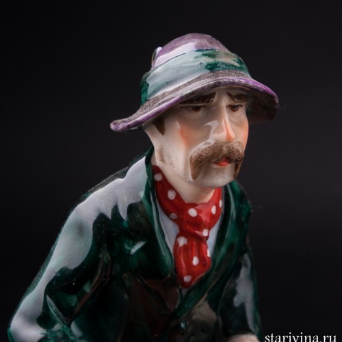 Дети и шарманщик, Unterweissbach, Германия, нач. 20 в