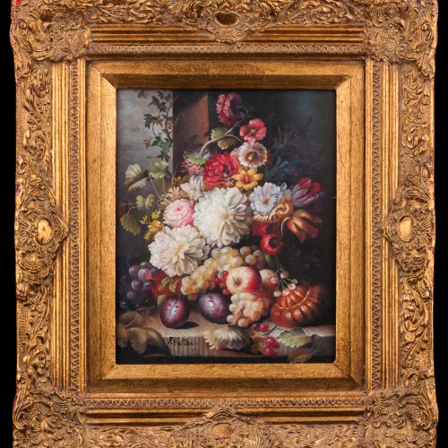 Натюрморт с пионами, Европа, сер. 20 в