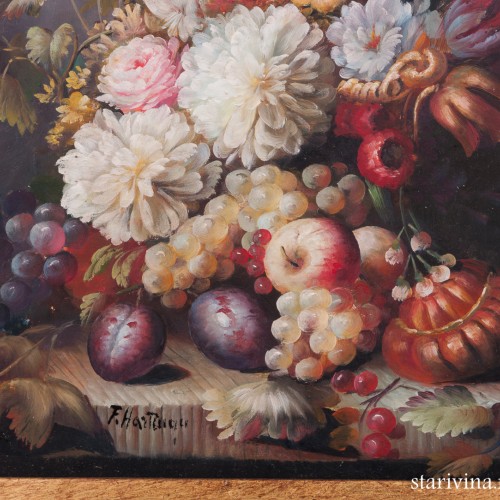 Натюрморт с пионами, Европа, сер. 20 в