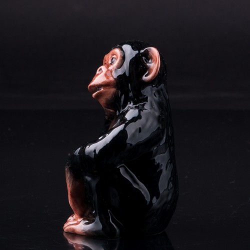 Фарфоровая статуэтка обезьяны Шимпанзе, Beswick, Великобритания.