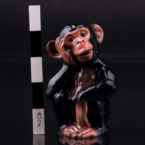 Фарфоровая статуэтка обезьяны Шимпанзе, Beswick, Великобритания.