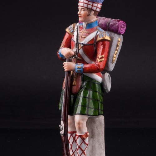 Капрал 11-го шотландского полка, Sitzendorf, Германия, вт. пол. 20 в