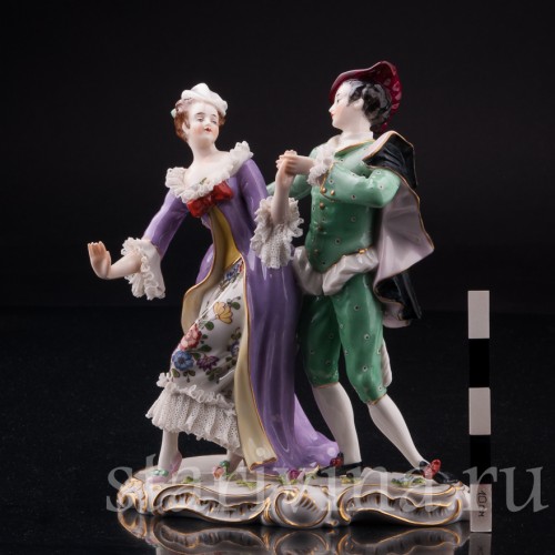 Мазурка, танцующая пара, Volkstedt, Германия, до 1935 г