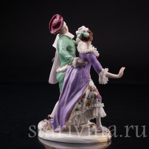 Мазурка, танцующая пара, Volkstedt, Германия, до 1935 г