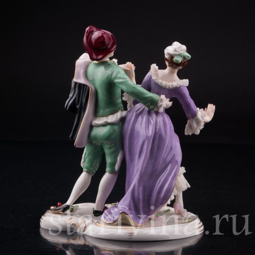 Мазурка, танцующая пара, Volkstedt, Германия, до 1935 г