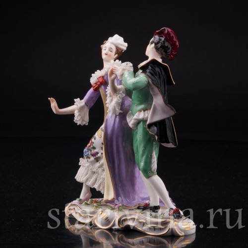 Мазурка, танцующая пара, Volkstedt, Германия, до 1935 г