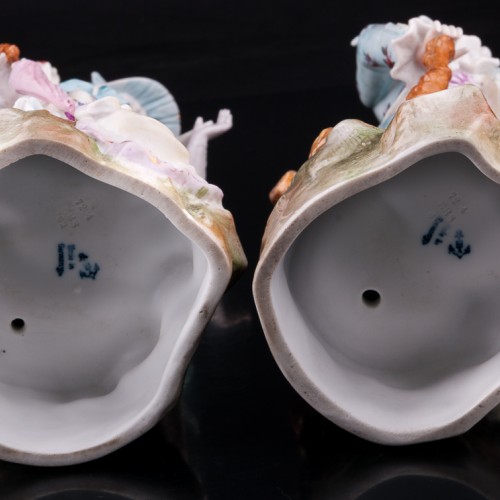 Пара на прогулке, Ernst Bohne Sohne, Германия, кон. 19 - нач. 20 вв