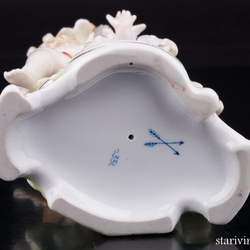 Фея с птичкой, подсвечник, Франция, сер. 20 в