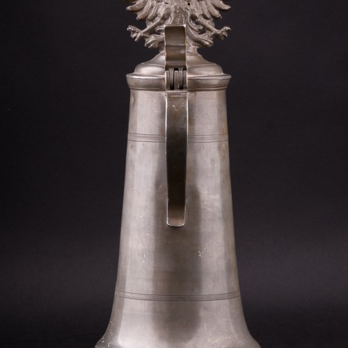 Оловянный кувшин для вина с рыцарем, Германия, 1737 г